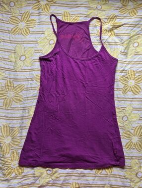 Garage Purple Racerback Tank Top